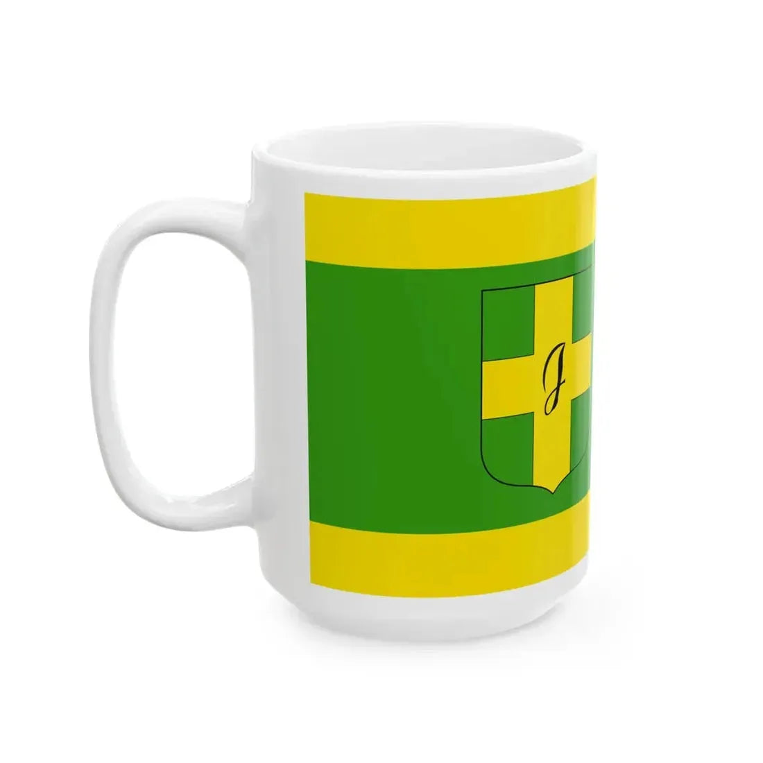Flag of the 8th District of Budapest 1996-2012 (Hungary) White Coffee Mug - Go Mug Yourself