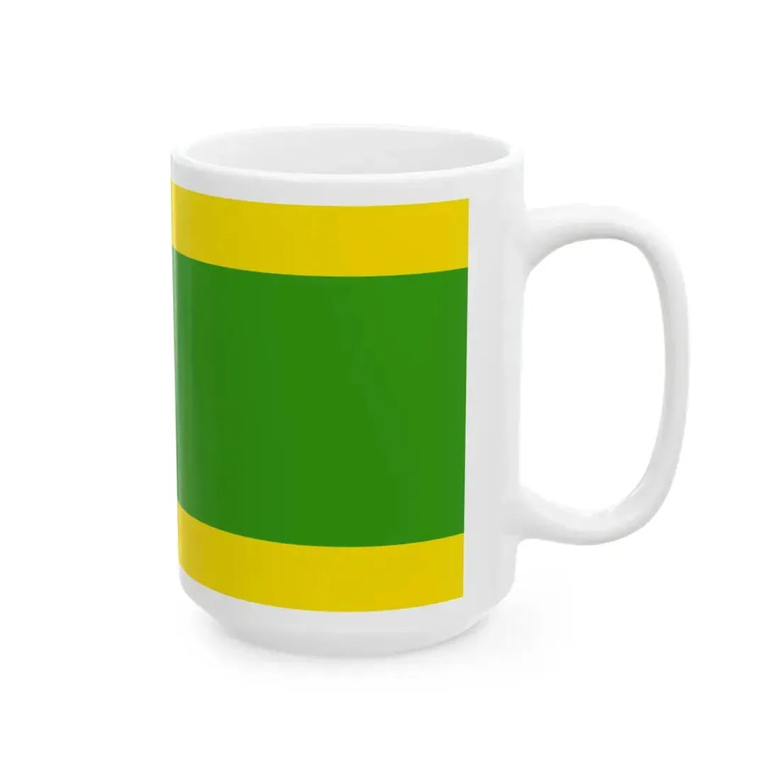 Flag of the 8th District of Budapest 1996-2012 (Hungary) White Coffee Mug - Go Mug Yourself