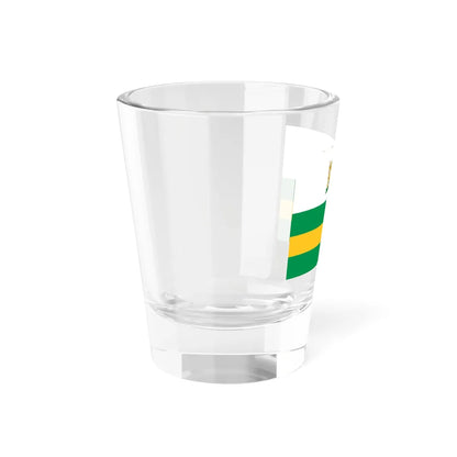 Flag of the 8th District of Budapest (Hungary) Shot Glass 1.5oz - Go Mug Yourself