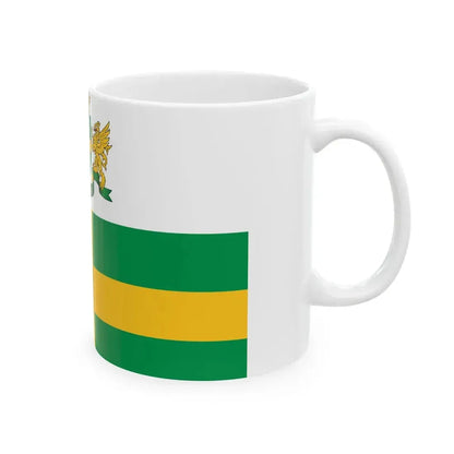 Flag of the 8th District of Budapest (Hungary) White Coffee Mug - Go Mug Yourself