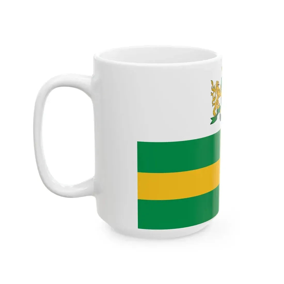 Flag of the 8th District of Budapest (Hungary) White Coffee Mug - Go Mug Yourself