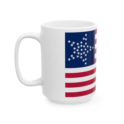 Flag of the 8th New York Infantry Regiment Obverse (United States) White Coffee Mug - Go Mug Yourself