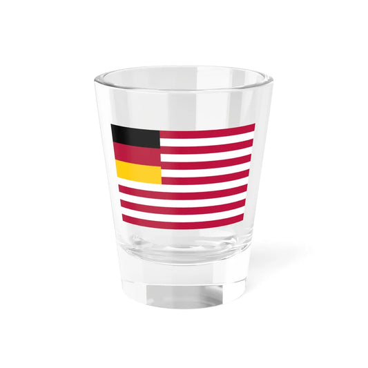 Flag of the 8th New York Infantry Regiment Reverse (United States) Shot Glass 1.5oz 1.5oz - Go Mug Yourself