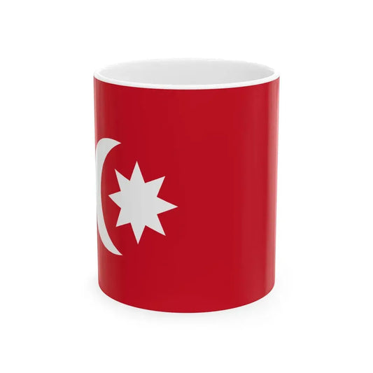 Flag of the Aceh Sultanate (Indonesia) White Coffee Mug 11oz - Go Mug Yourself
