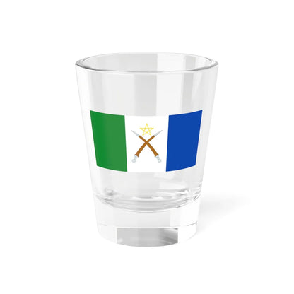 Flag of the Afar Region 1994-2012 (Ethiopia) Shot Glass 1.5oz 1.5oz - Go Mug Yourself