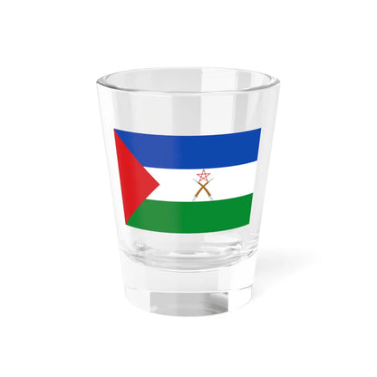 Flag of the Afar Region (Ethiopia) Shot Glass 1.5oz 1.5oz - Go Mug Yourself