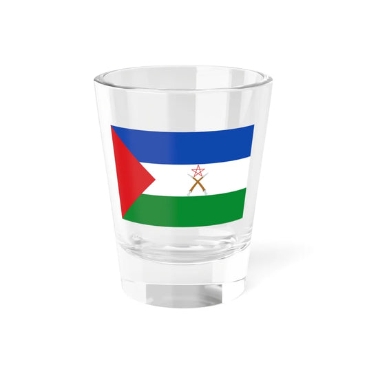 Flag of the Afar Region (Ethiopia) Shot Glass 1.5oz 1.5oz - Go Mug Yourself