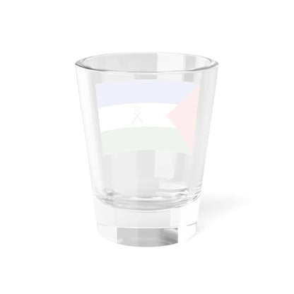Flag of the Afar Region (Ethiopia) Shot Glass 1.5oz - Go Mug Yourself