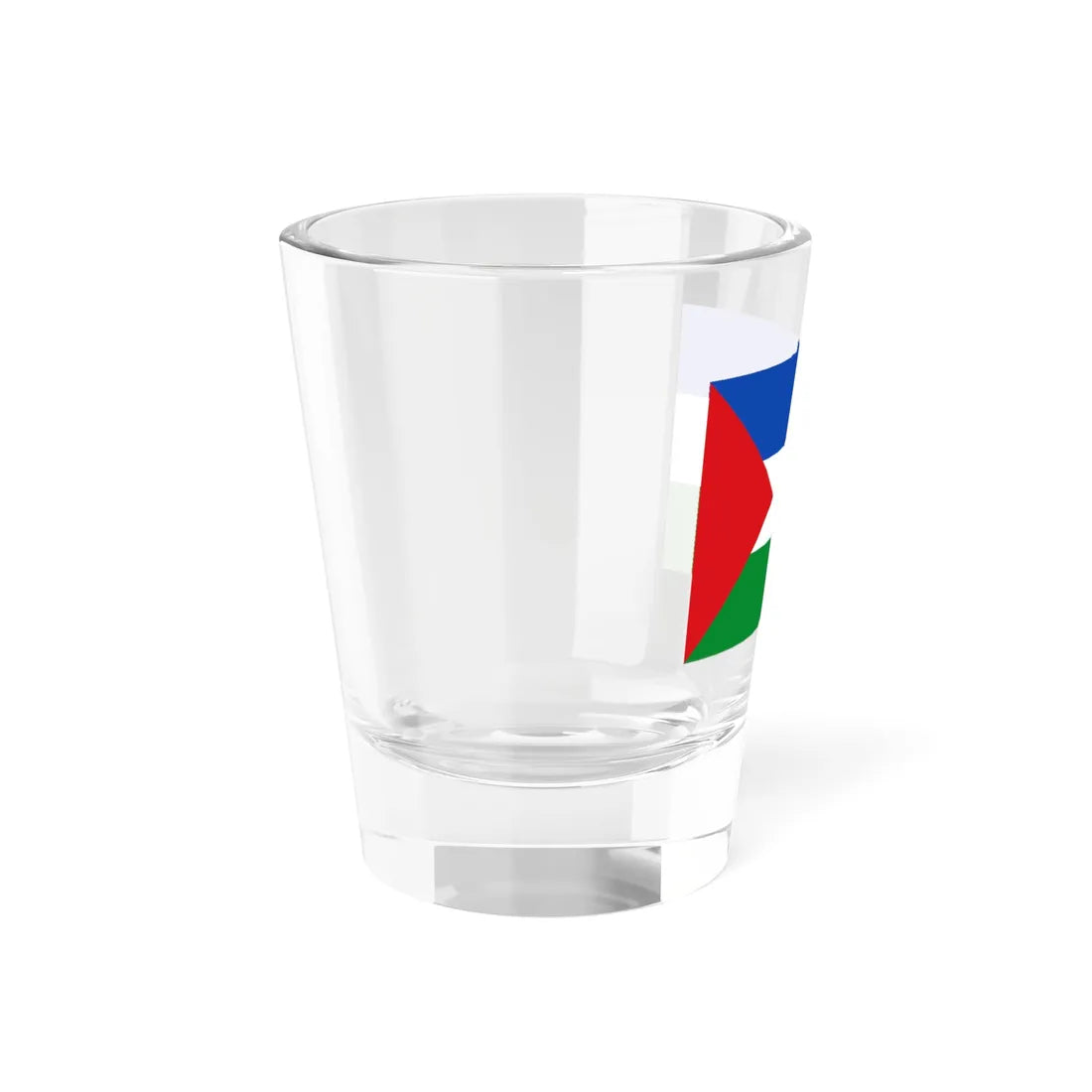 Flag of the Afar Region (Ethiopia) Shot Glass 1.5oz - Go Mug Yourself