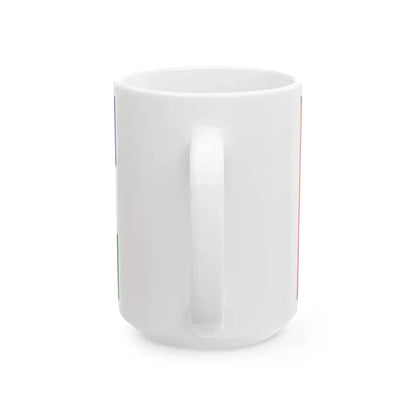 Flag of the Afar Region (Ethiopia) White Coffee Mug - Go Mug Yourself