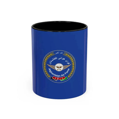 Flag of the Afghan Air Force - Accent Coffee Mug 11oz Black - Go Mug Yourself
