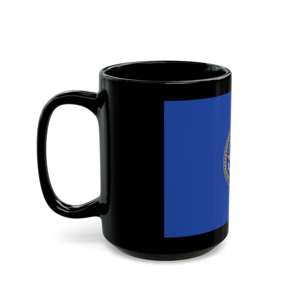 Flag of the Afghan Air Force - Black Coffee Mug-Go Mug Yourself