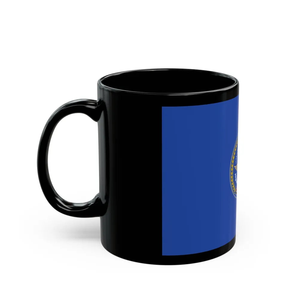 Flag of the Afghan Air Force - Black Coffee Mug-Go Mug Yourself