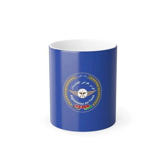 Flag of the Afghan Air Force - Color Changing Coffee Mug 11oz - Go Mug Yourself