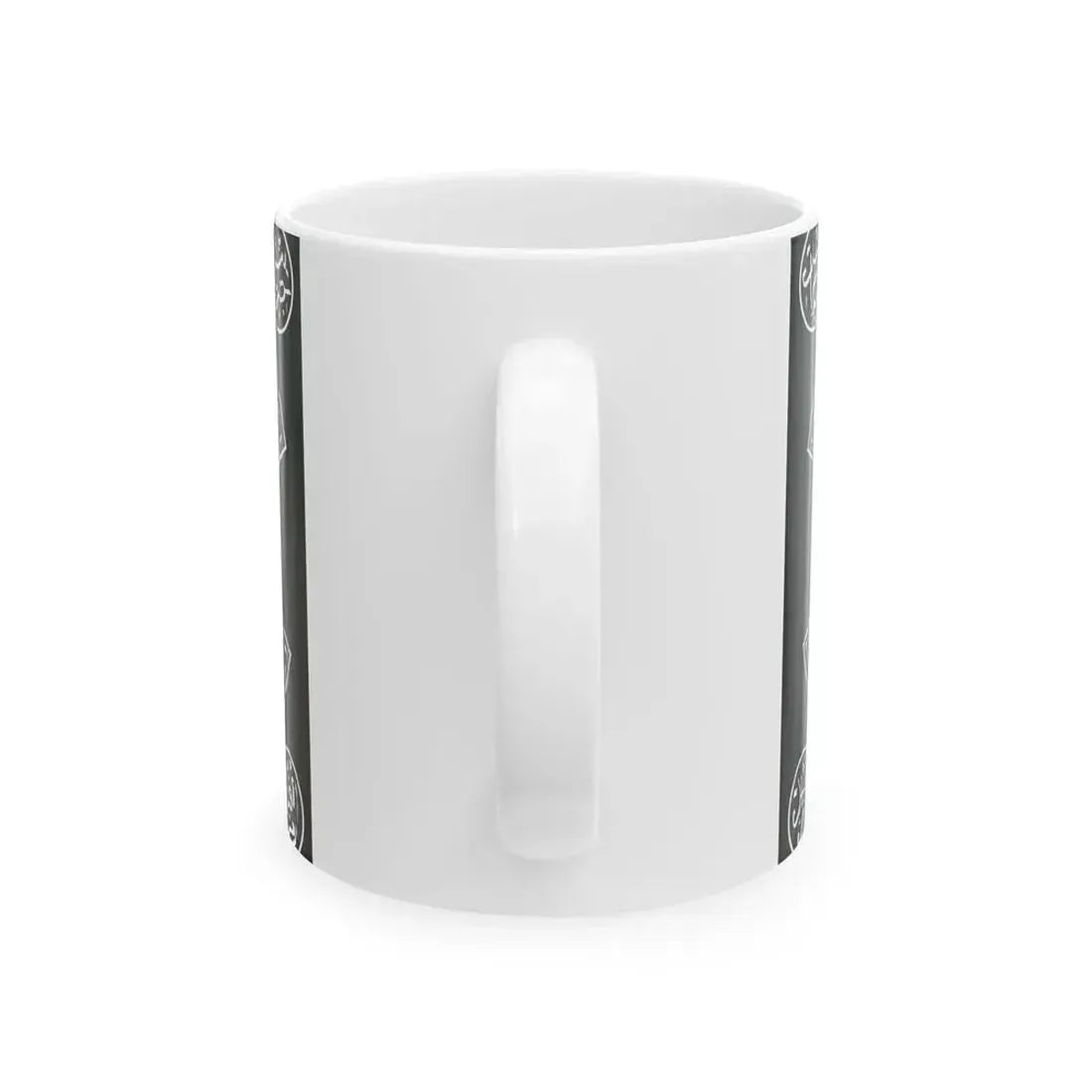 Flag of the Afghan Army 1920s (Afghanistan) White Coffee Mug - Go Mug Yourself