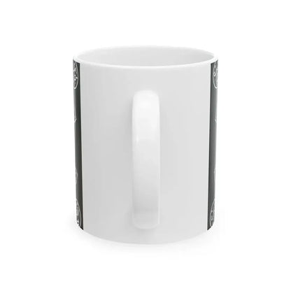 Flag of the Afghan Army 1920s (Afghanistan) White Coffee Mug - Go Mug Yourself