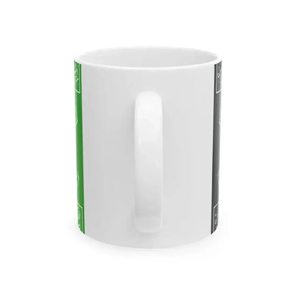 Flag of the Afghan Army 1931-1973 (Afghanistan) White Coffee Mug - Go Mug Yourself