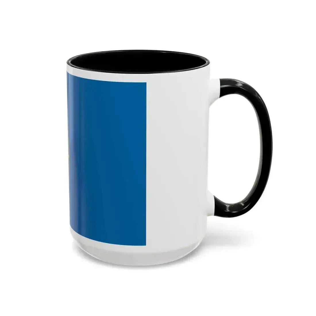 Flag of the Afghan National Police Pashto and Dari - Accent Coffee Mug - Go Mug Yourself