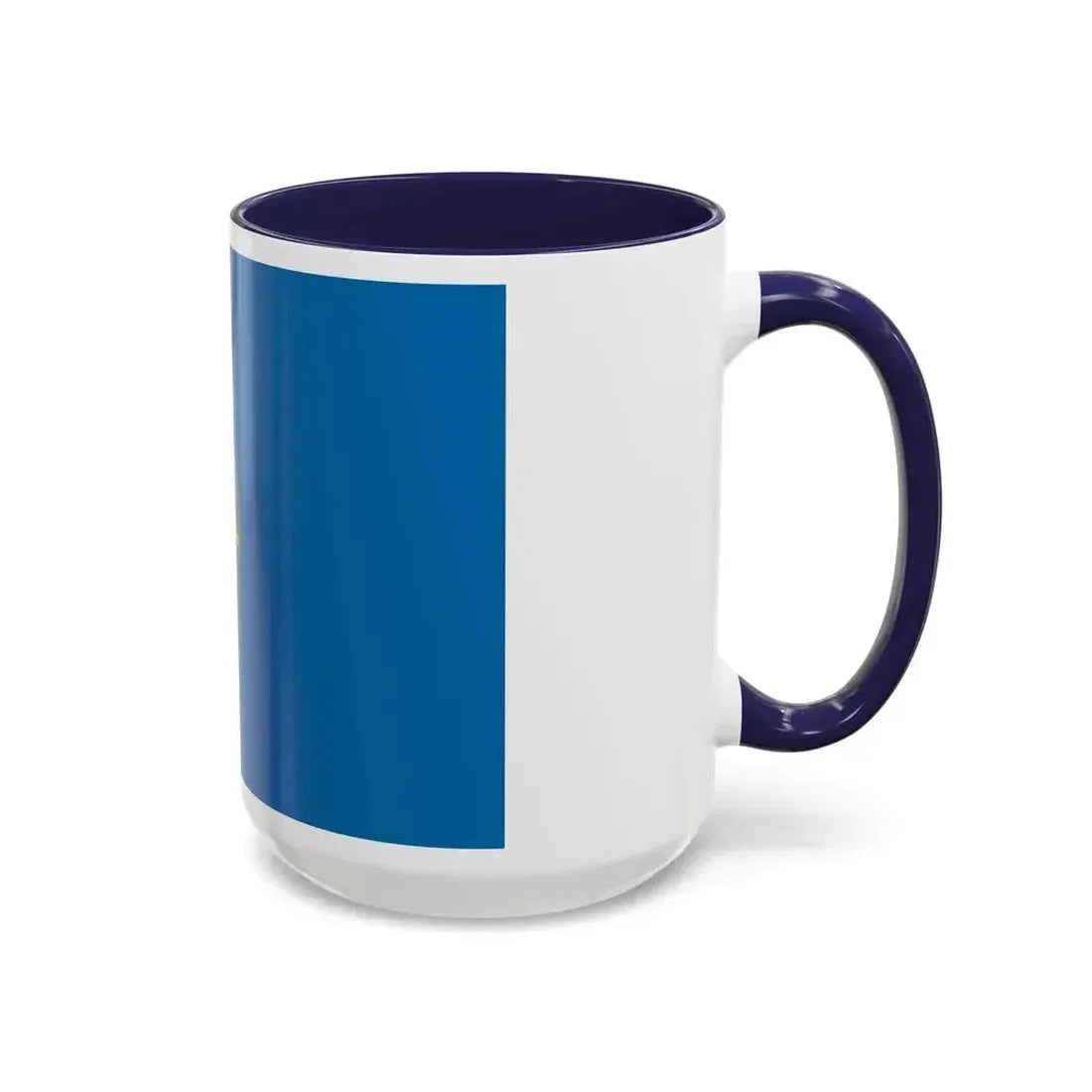 Flag of the Afghan National Police Pashto and Dari - Accent Coffee Mug - Go Mug Yourself
