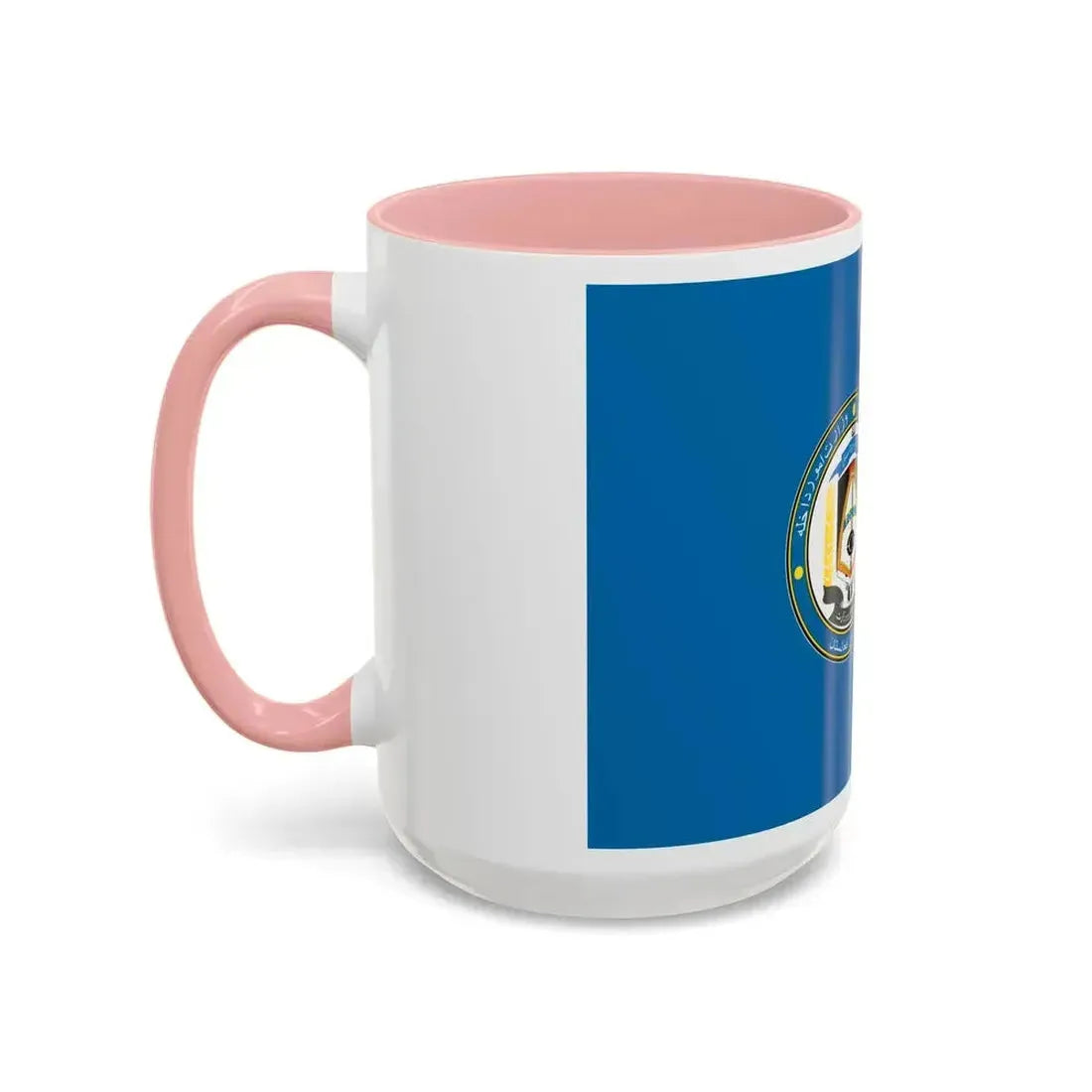 Flag of the Afghan National Police Pashto and Dari - Accent Coffee Mug - Go Mug Yourself