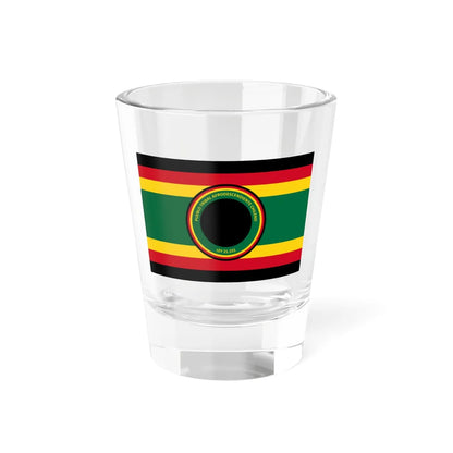 Flag of the Afro-Chilean tribal people (Chile) Shot Glass 1.5oz 1.5oz - Go Mug Yourself