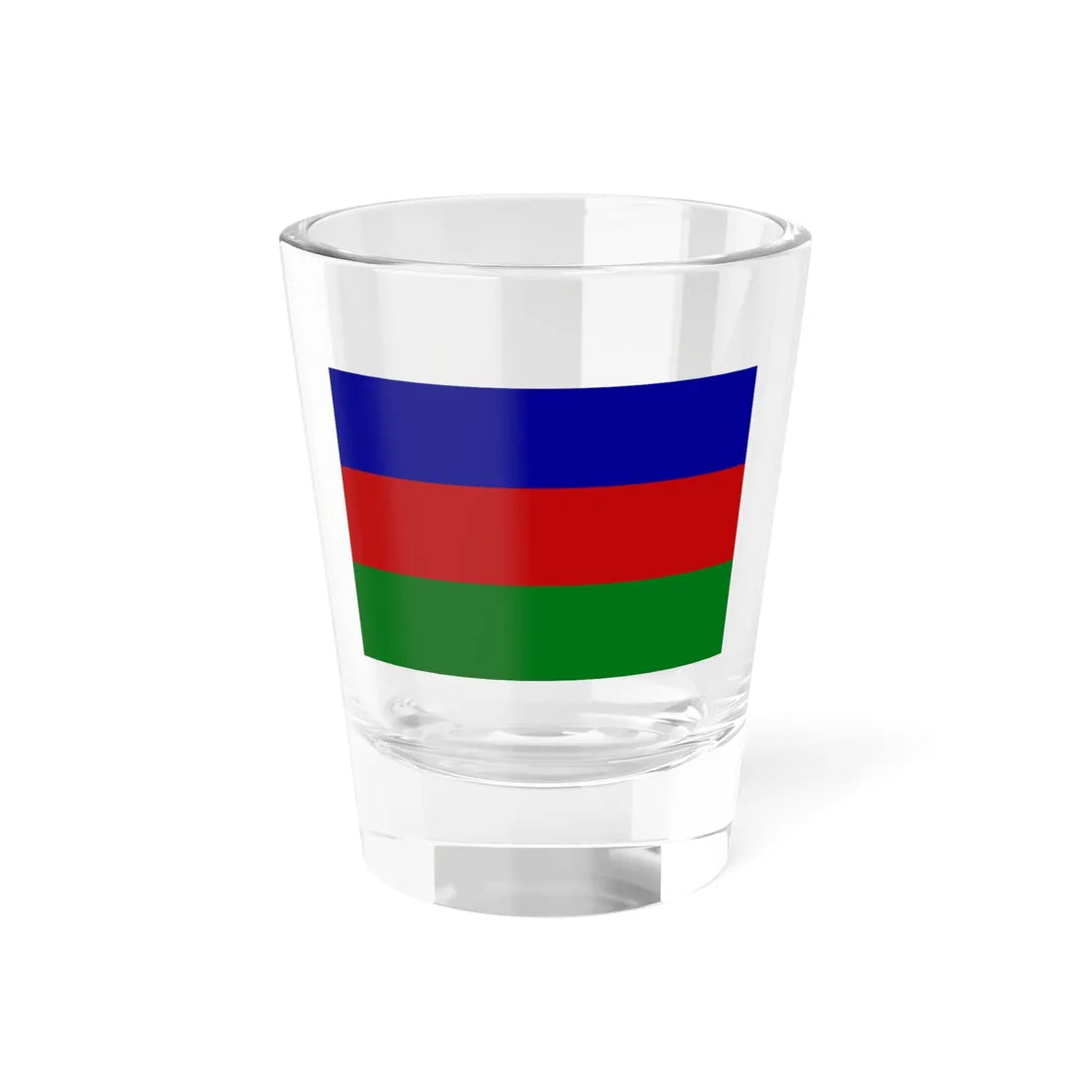 Flag of the Agew Liberation Front (Ethiopia) Shot Glass 1.5oz 1.5oz - Go Mug Yourself