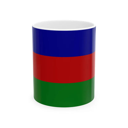 Flag of the Agew Liberation Front (Ethiopia) White Coffee Mug 11oz - Go Mug Yourself