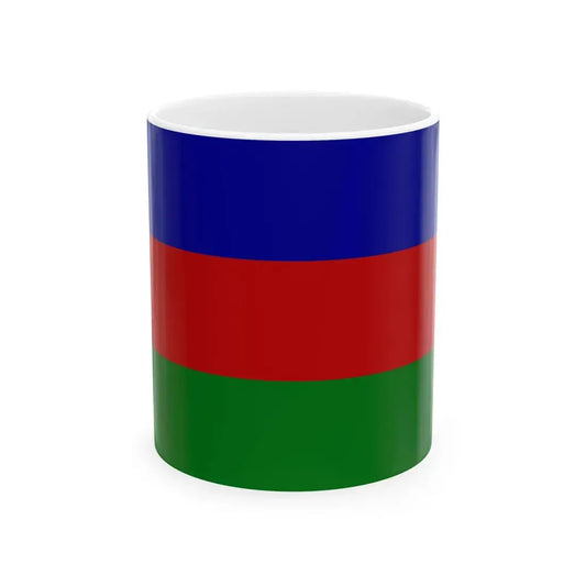 Flag of the Agew Liberation Front (Ethiopia) White Coffee Mug 11oz - Go Mug Yourself