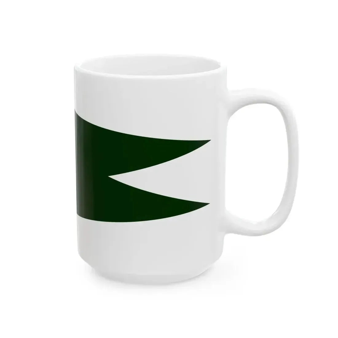Flag of the Ahmadnagar Sultanate (India) White Coffee Mug - Go Mug Yourself
