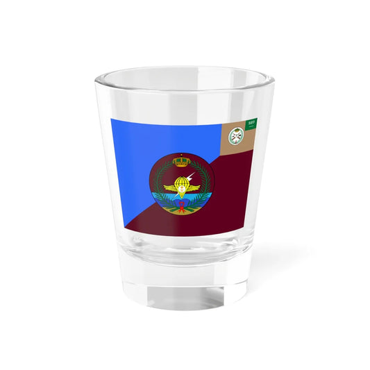 Flag of the Airborne Units and Special Security Forces Command (Saudi Arabia) Shot Glass 1.5oz 1.5oz - Go Mug Yourself