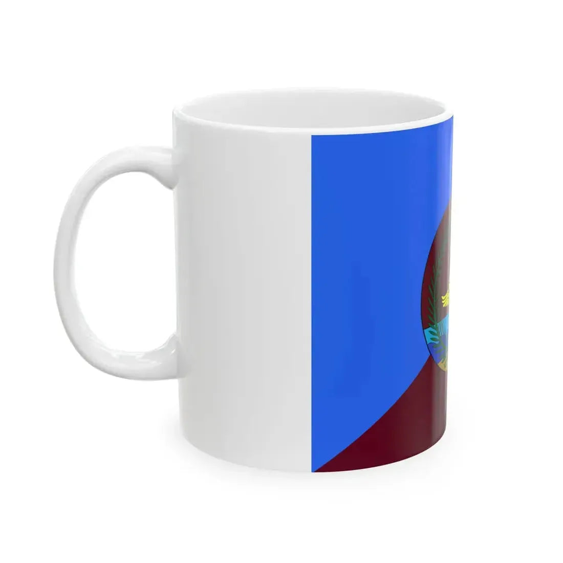Flag of the Airborne Units and Special Security Forces Command (Saudi Arabia) White Coffee Mug - Go Mug Yourself