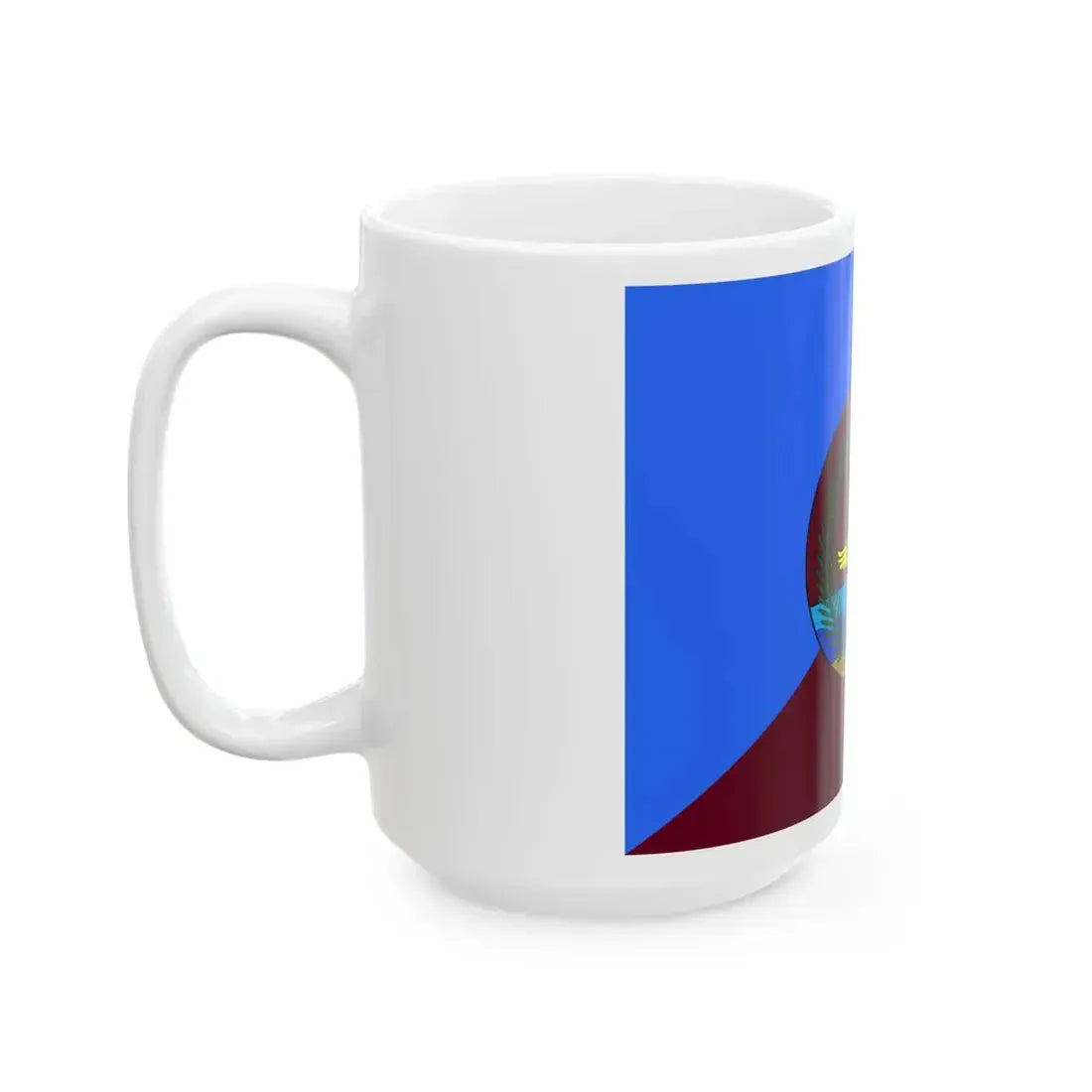 Flag of the Airborne Units and Special Security Forces Command (Saudi Arabia) White Coffee Mug - Go Mug Yourself