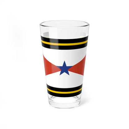 Flag of the Akha People Thailand (Thailand) Pint Glass 16oz 16oz - Go Mug Yourself