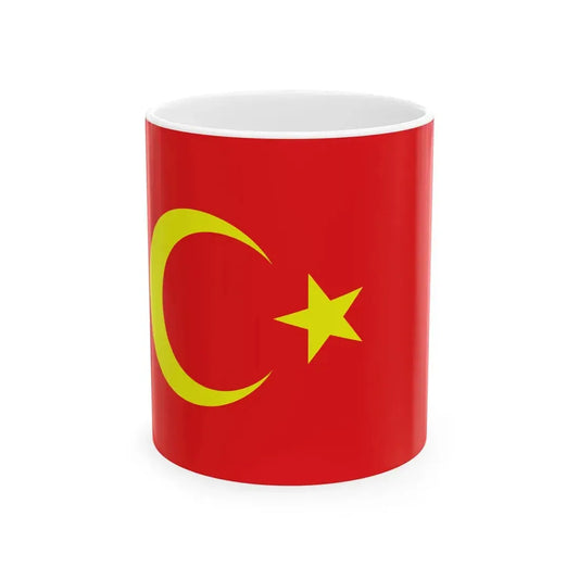 Flag of the Alash Autonomy (Kazakhstan) White Coffee Mug 11oz - Go Mug Yourself