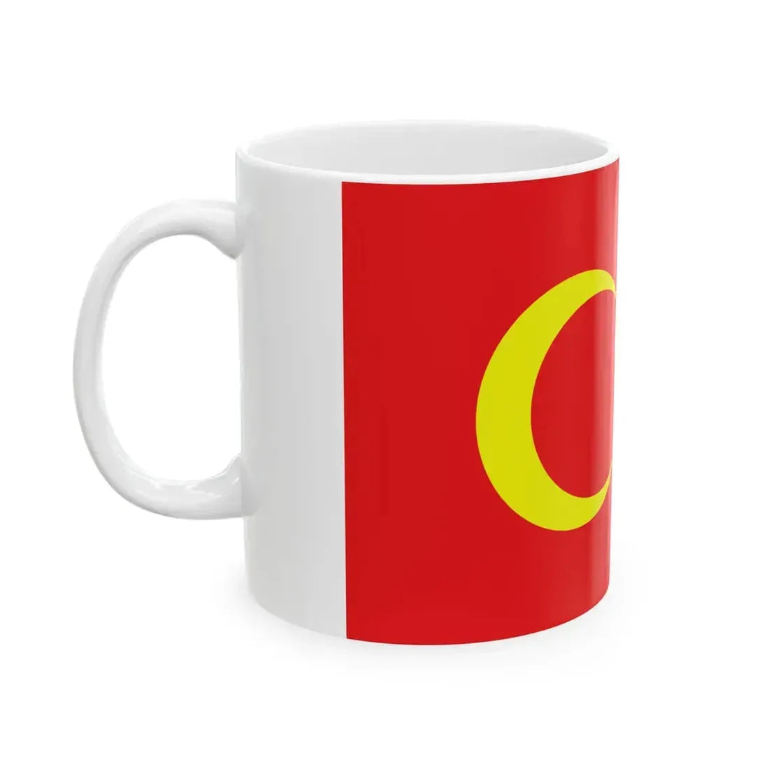 Flag of the Alash Autonomy (Kazakhstan) White Coffee Mug - Go Mug Yourself