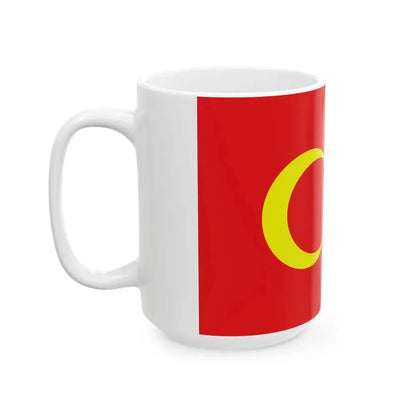 Flag of the Alash Autonomy (Kazakhstan) White Coffee Mug - Go Mug Yourself