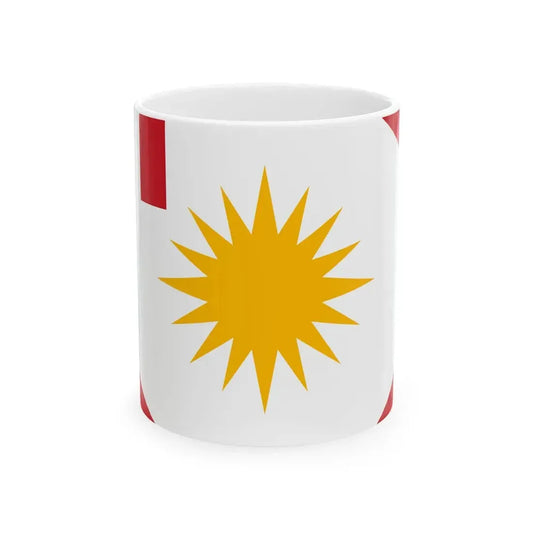 Flag of the Alawite State 1920-1936 (France) White Coffee Mug 11oz - Go Mug Yourself