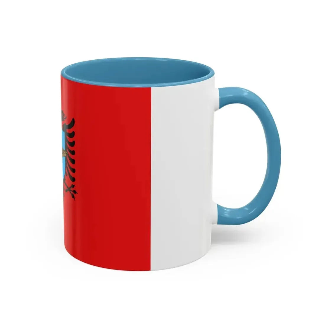 Flag of the Albanian Air Forces - Accent Coffee Mug - Go Mug Yourself