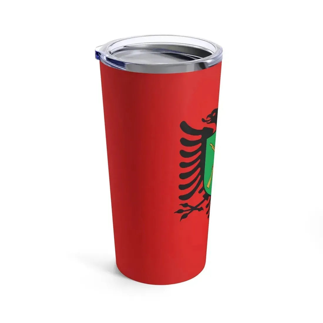 Flag of the Albanian Land Forces - Tumbler 20oz - Go Mug Yourself