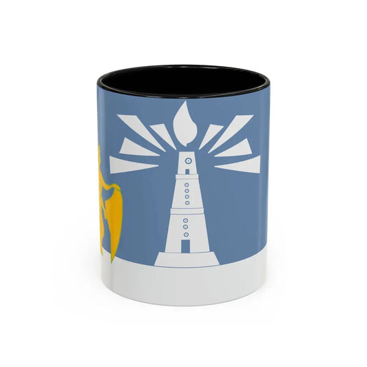 Flag of the Alexandria Governorate Egypt - Accent Coffee Mug 11oz Black - Go Mug Yourself