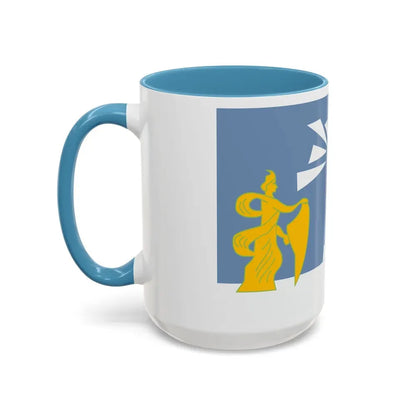 Flag of the Alexandria Governorate Egypt - Accent Coffee Mug - Go Mug Yourself