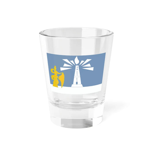 Flag of the Alexandria Governorate Egypt - Shot Glass 1.5oz 1.5oz - Go Mug Yourself