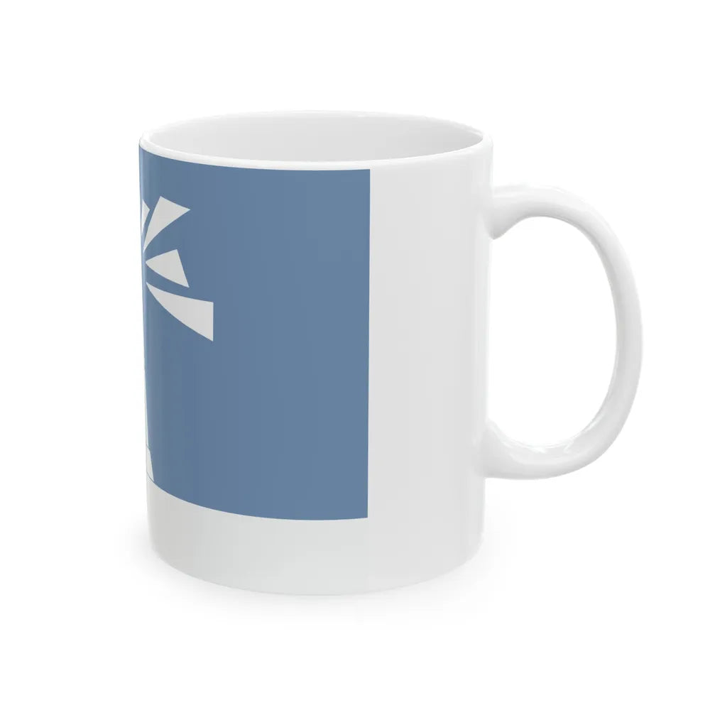 Flag of the Alexandria Governorate Egypt - White Coffee Mug-Go Mug Yourself