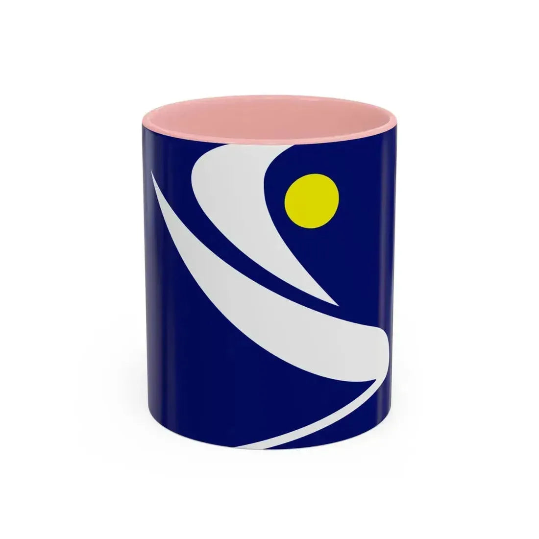 Flag of the Algerian Rally for Culture and Democracy - Accent Coffee Mug 11oz Pink - Go Mug Yourself