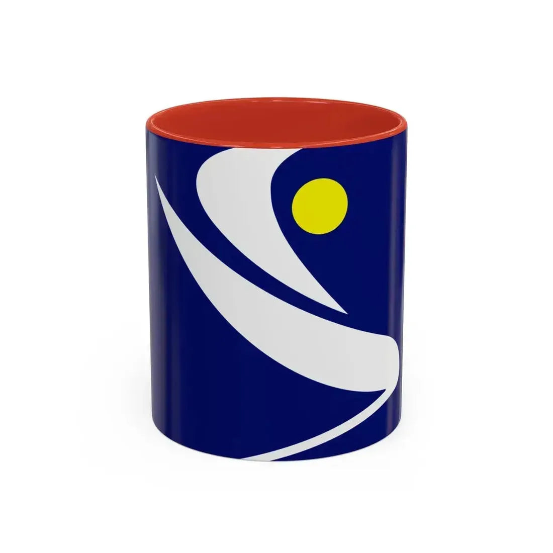 Flag of the Algerian Rally for Culture and Democracy - Accent Coffee Mug 11oz Red - Go Mug Yourself