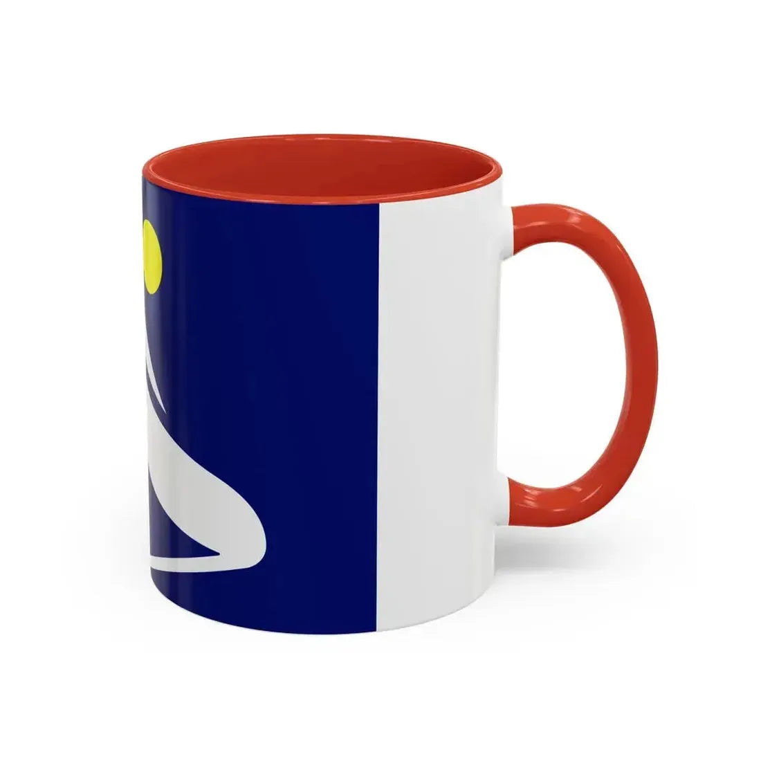 Flag of the Algerian Rally for Culture and Democracy - Accent Coffee Mug - Go Mug Yourself