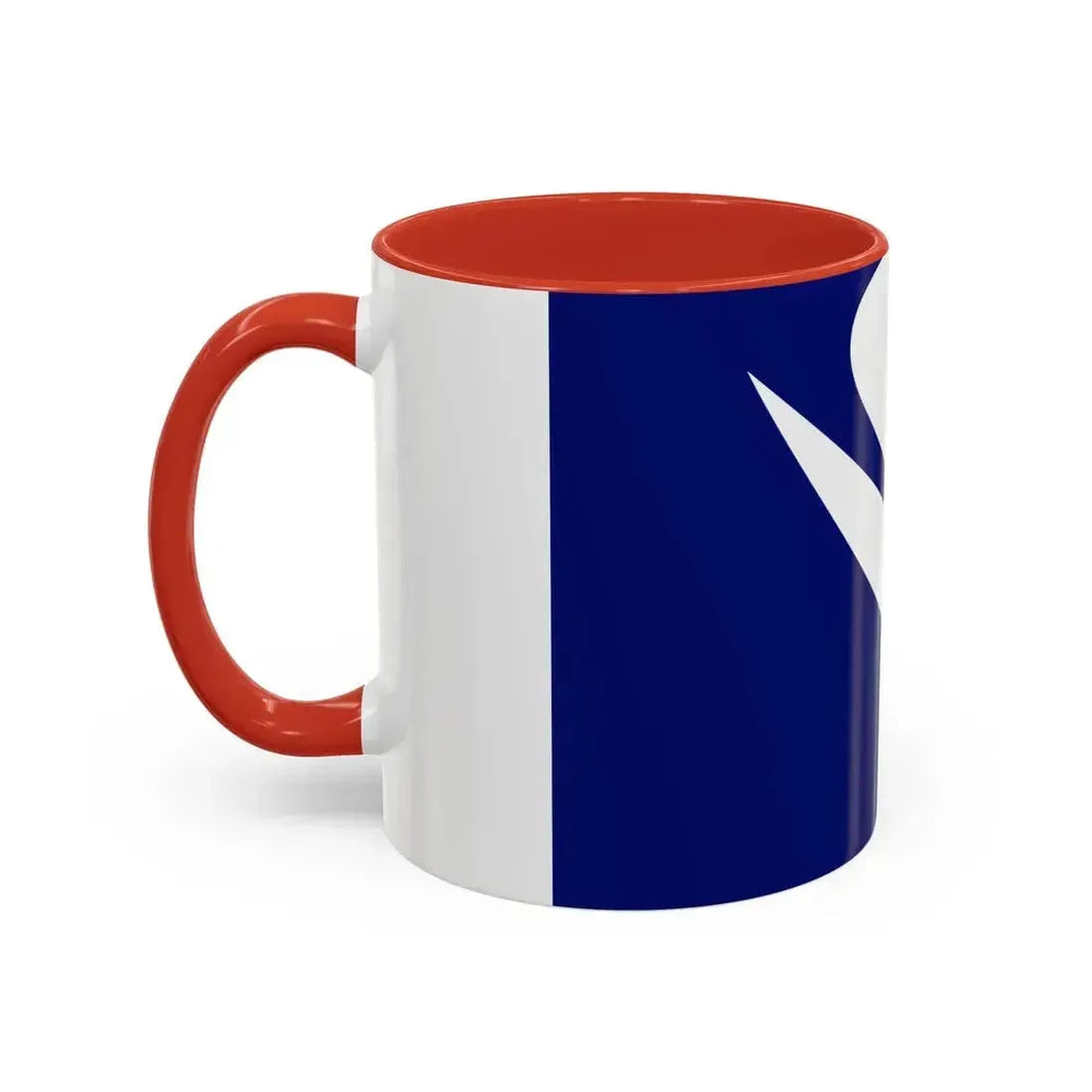 Flag of the Algerian Rally for Culture and Democracy - Accent Coffee Mug - Go Mug Yourself