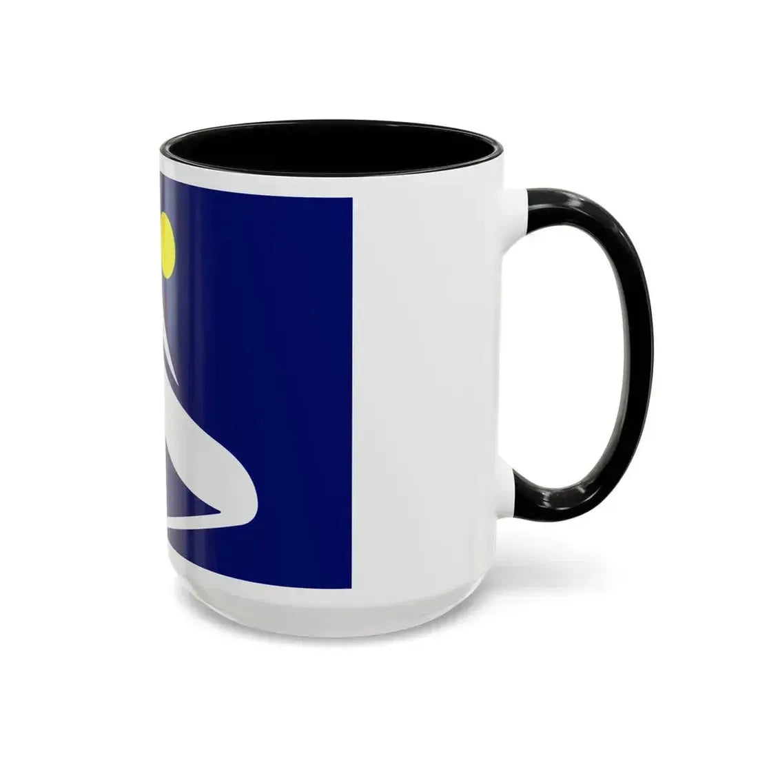 Flag of the Algerian Rally for Culture and Democracy - Accent Coffee Mug - Go Mug Yourself