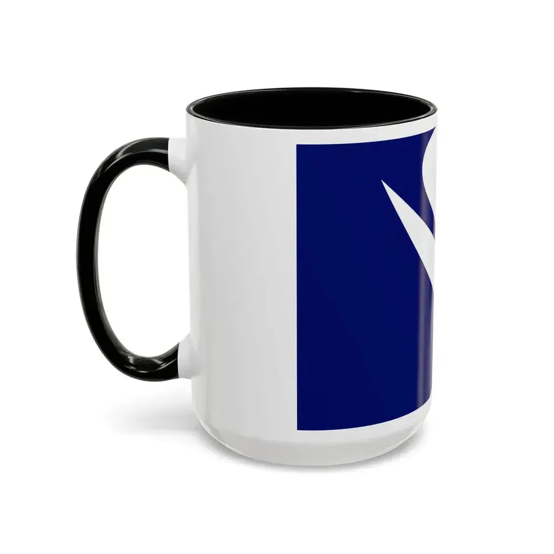 Flag of the Algerian Rally for Culture and Democracy - Accent Coffee Mug - Go Mug Yourself