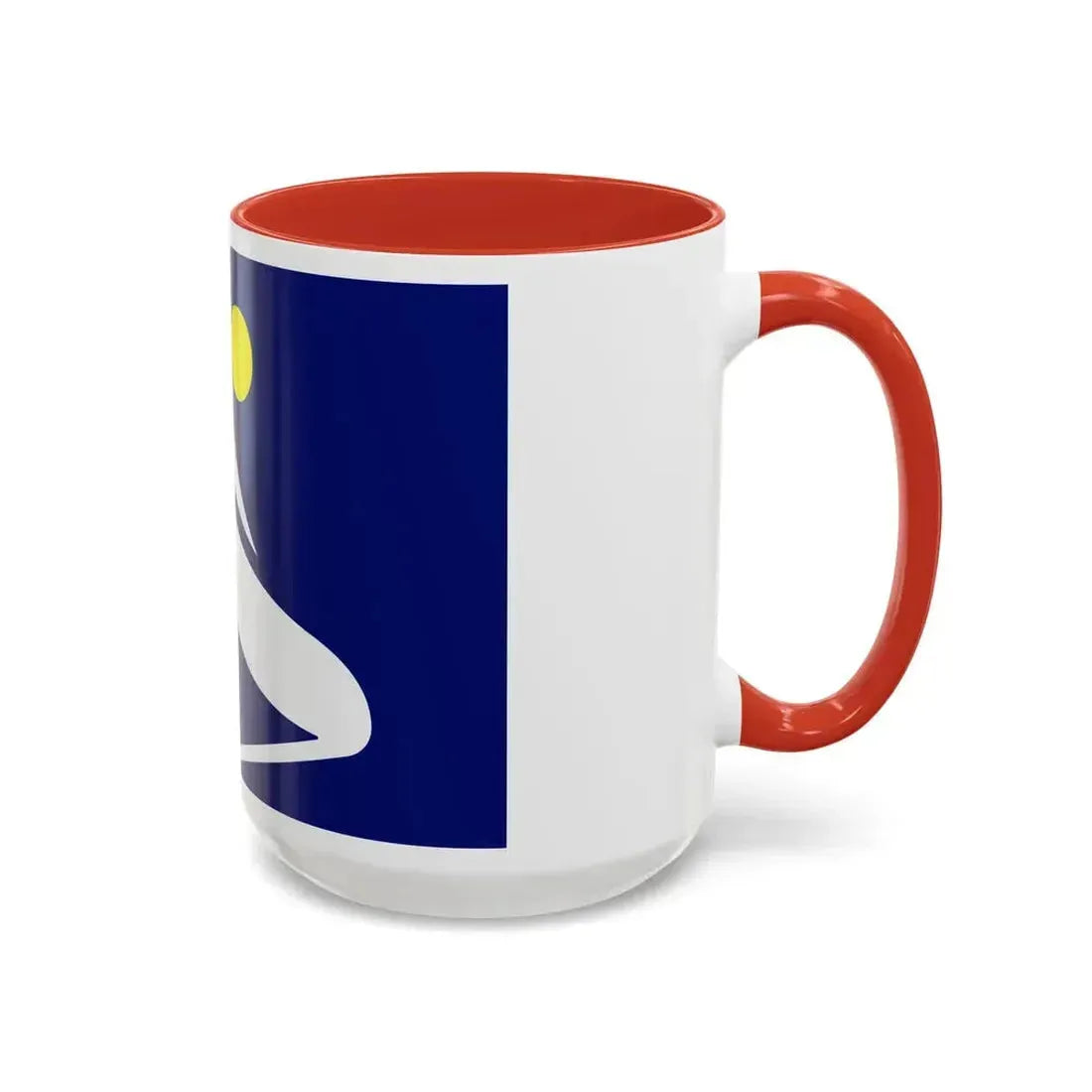 Flag of the Algerian Rally for Culture and Democracy - Accent Coffee Mug - Go Mug Yourself